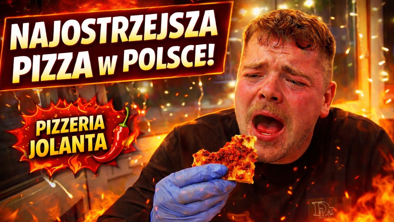 🔥 NAJOSTRZEJSZA PIZZA W POLSCE 🌶️ Czy Patryk PRZETRWA PETARDĘ?!
