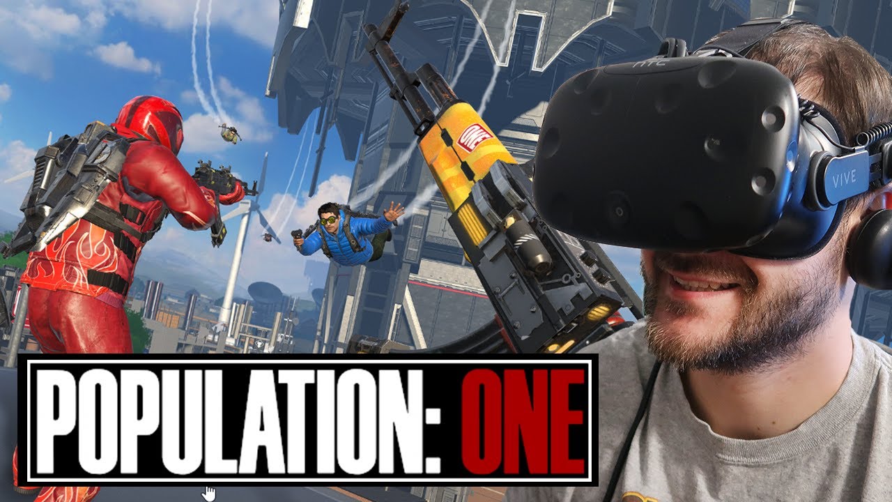Lepszej gry Battleroyale na VR chyba nie ma - POPULATION: ONE (HTC VIVE VR)