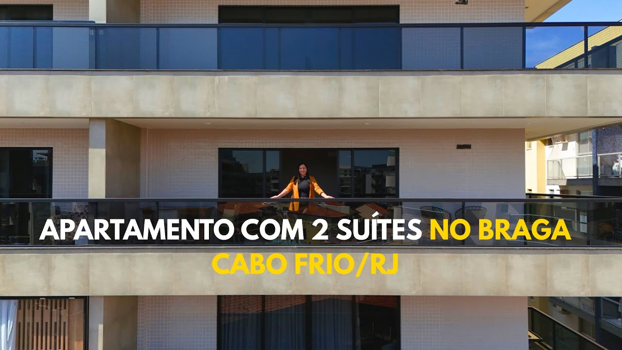 APARTAMENTO À VENDA PRÓXIMO À PRAIA DO FORTE - CABO FRIO