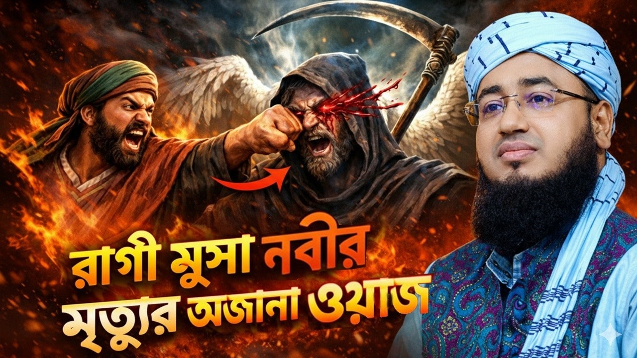রাগি মুসা নবী ও আযরাইলের ভয়ং/কর ওয়াজ || Johurul Islam Foridi Waz || নতুন ওয়াজ ২০২৬