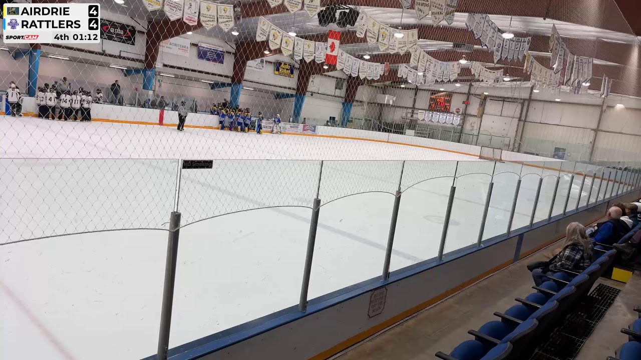 Game 3 session 3. 4-4 tie vs Airdrie. 