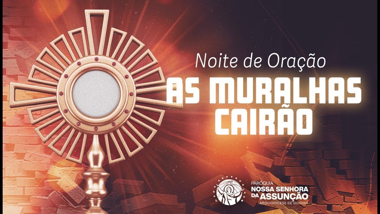Noite as Muralhas Cairão | TRANSMISSÃO AO VIVO - 19h30 - 09/03/2026