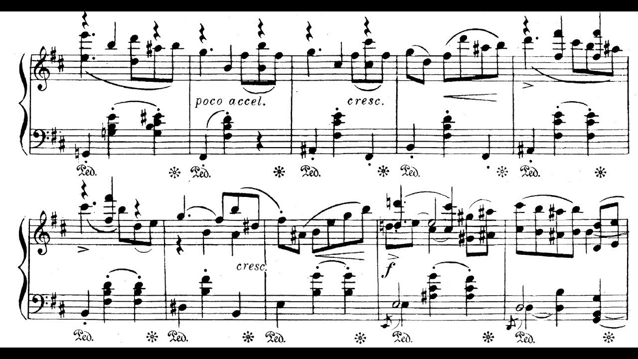 Mykola Lysenko - Valse M&eacute;lancolique, Op.17/1