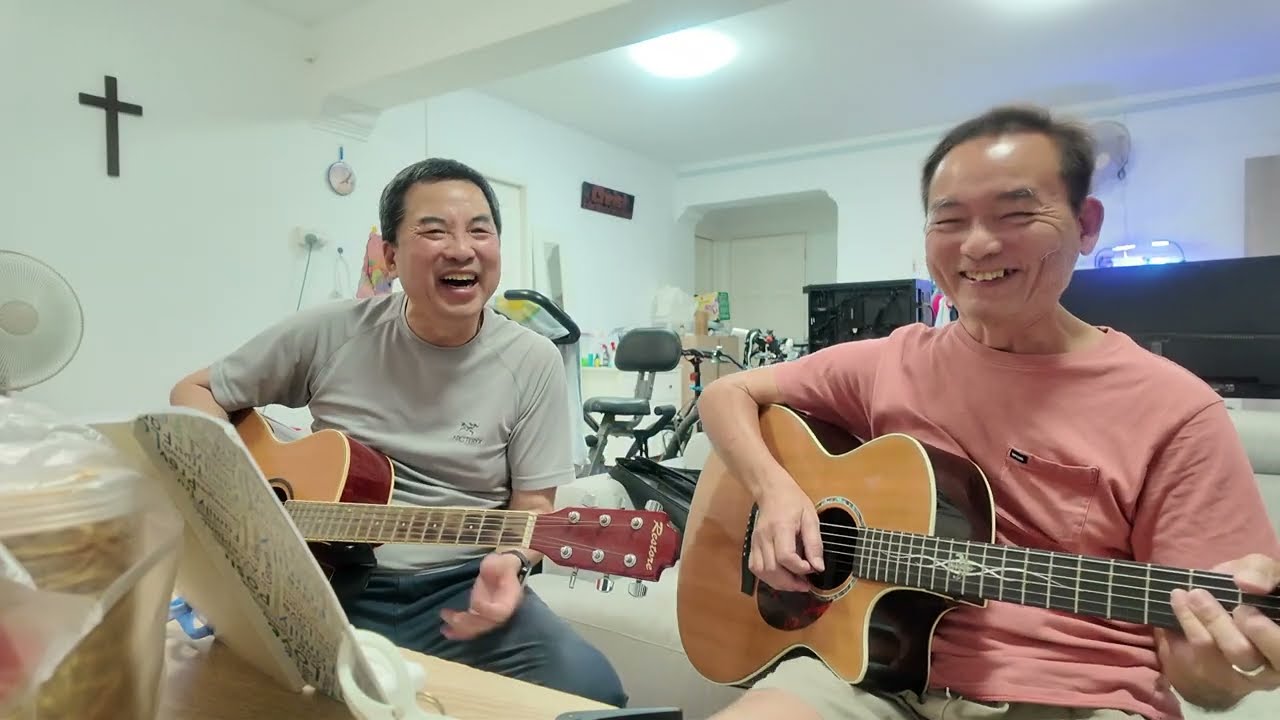 How Can I Tell Her (Lobo)#coversong,#livejam,#reunion with Poly classmate met 50 years ago.#sg2026