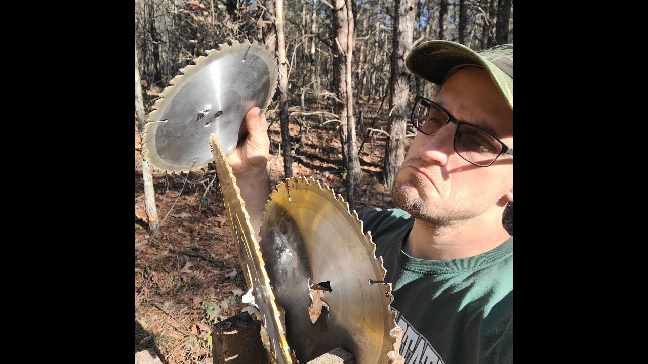 Bullets vs Saw Blades!