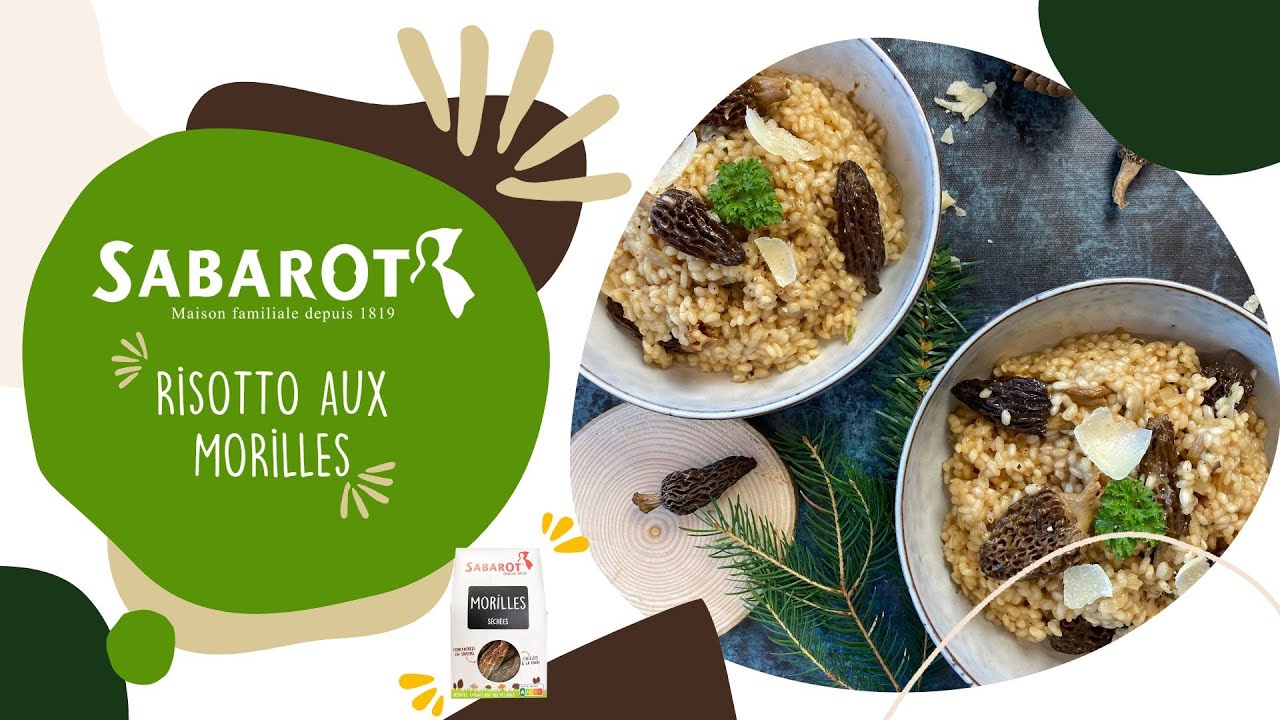 Recette de risotto aux morilles Sabarot