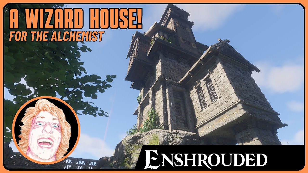 Building a wizard house for the alchemist in Enshrouded