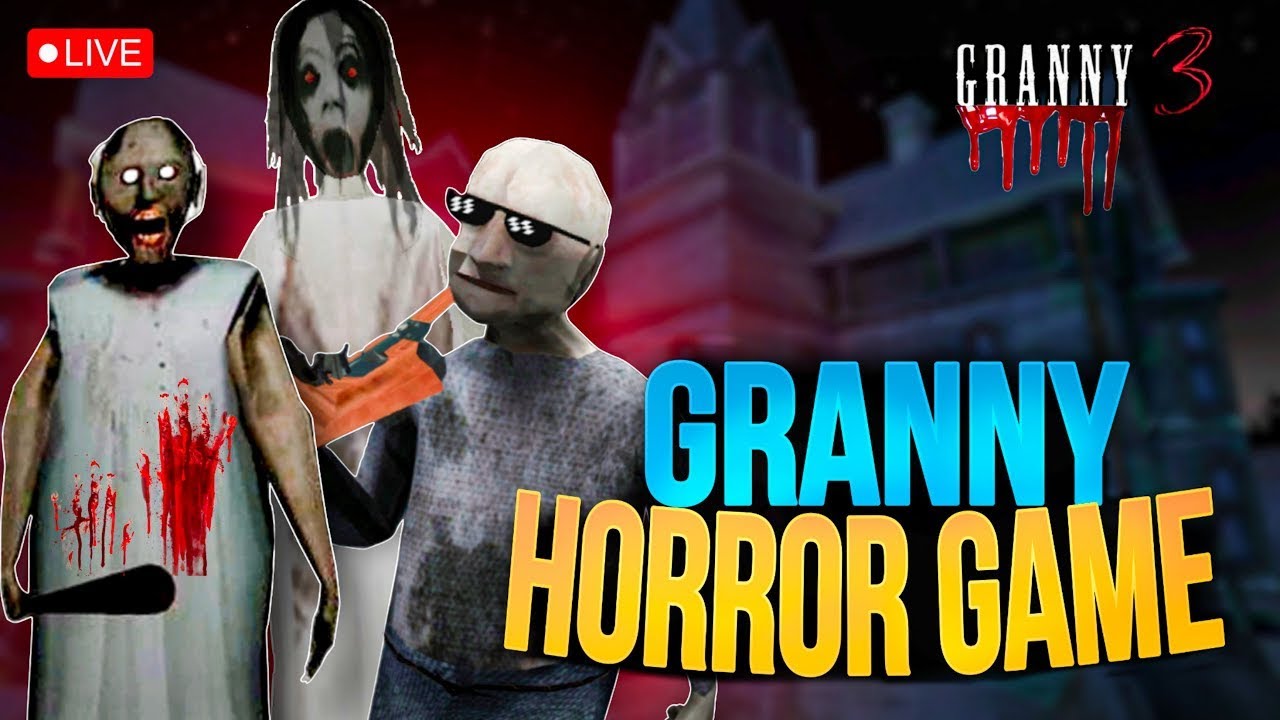 Granny is Live || Granny Horror Gameplay || Granny Grandpa👉☠️ #shortsfeed #granny #shots