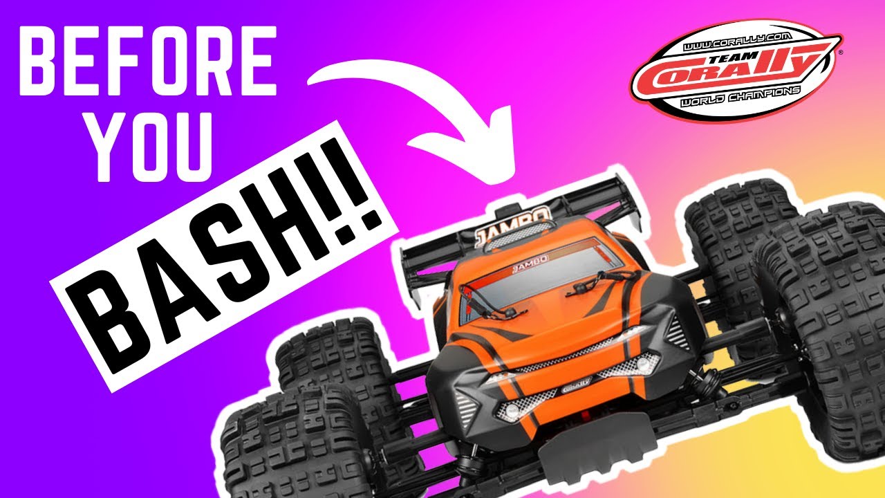 Do This BEFORE You Bash!! [Updated Team Corally Jambo First Run!]