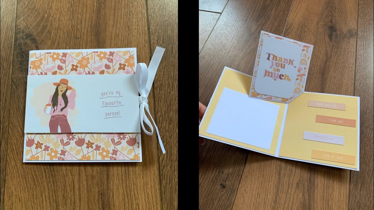 TUTO SCRAP Carte Pop Up ⬆️