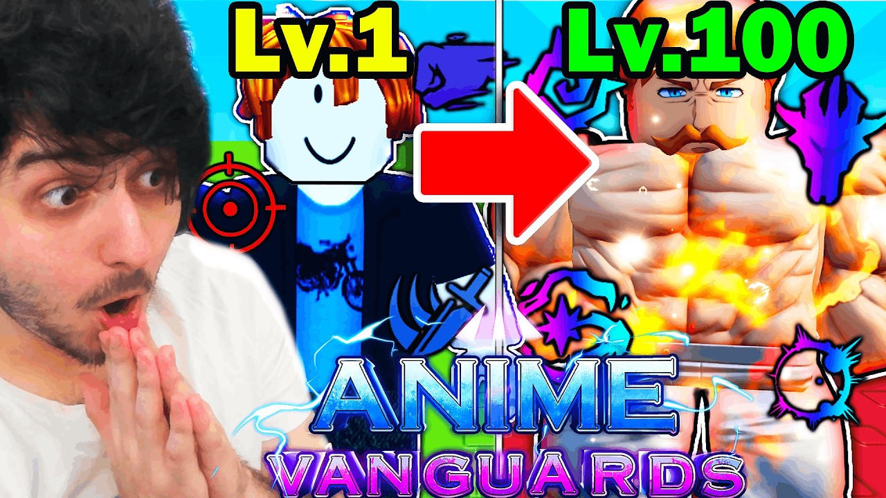 Starting Over as NOOB with STRONGEST UNIT in Anime Vanguards Roblox