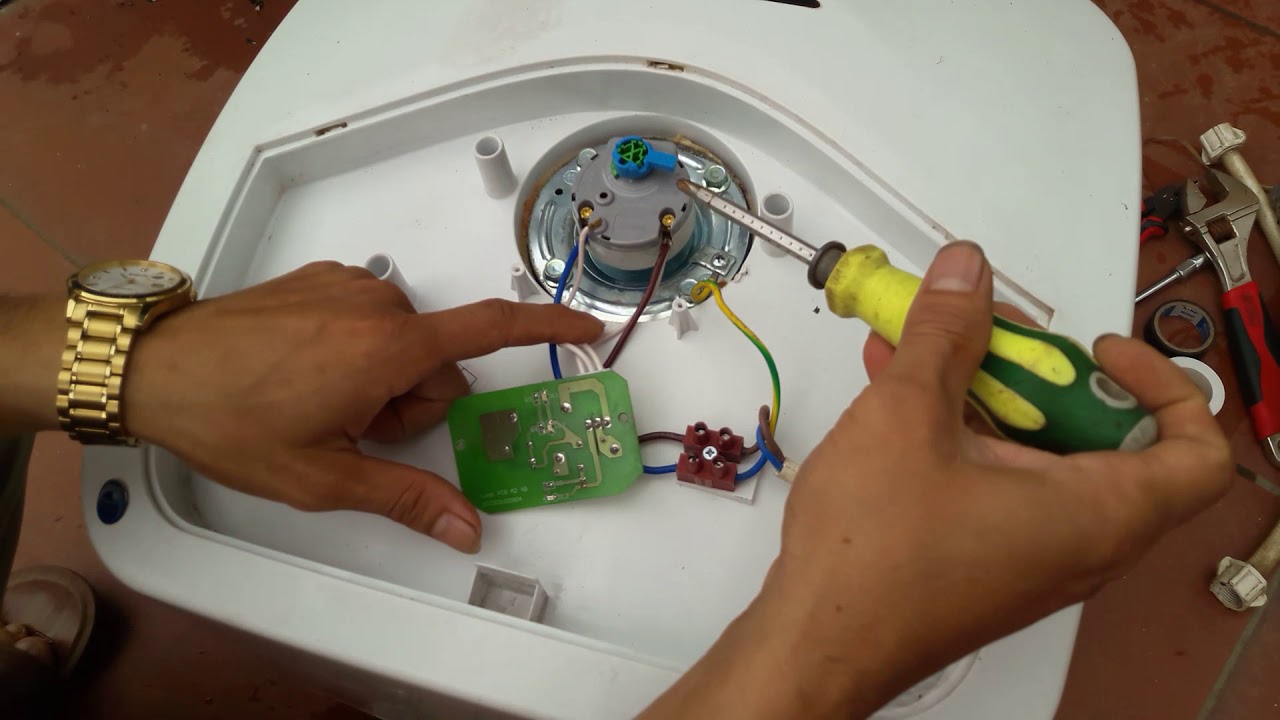 Cấu tạo của 1 chiếc bình nóng lạnh
