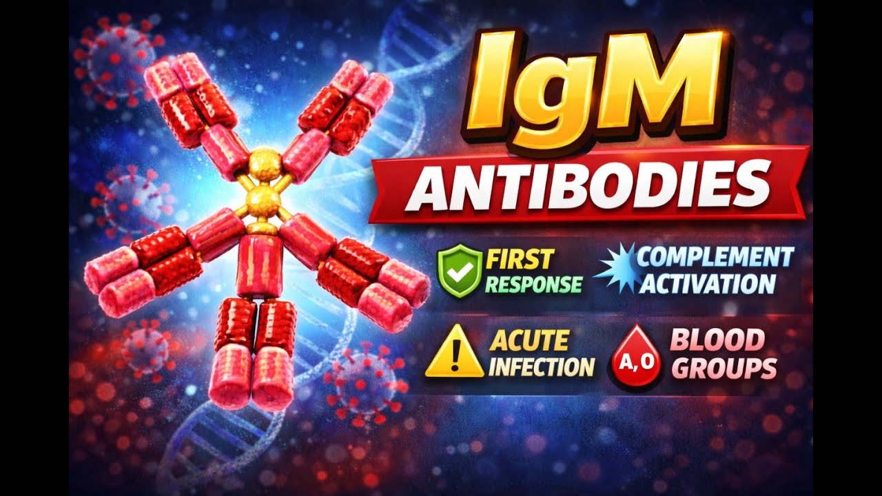 IgM Antibodies – First Line of Defense | Immunology Made Easy 