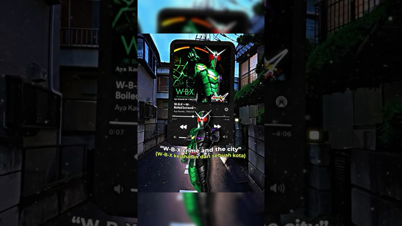 Kamen rider W😎#kamenrider #kamenriderw #kamenraider #music #song #fyp #lyrics #lyricvideo #fy #w
