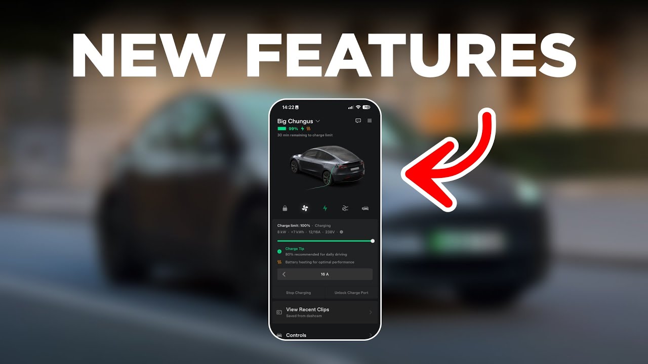 20 BEST Tesla App Features You Should Be Using