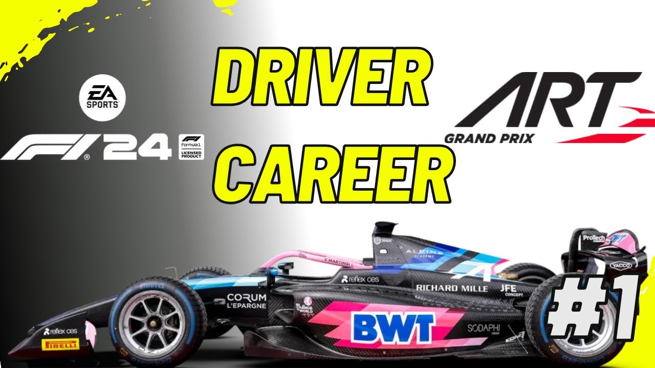 F1 24 KARİYER MODUNA BAŞLIYORUZ.  ( F1 24 KARİYER MODU BÖLÜM 1 )