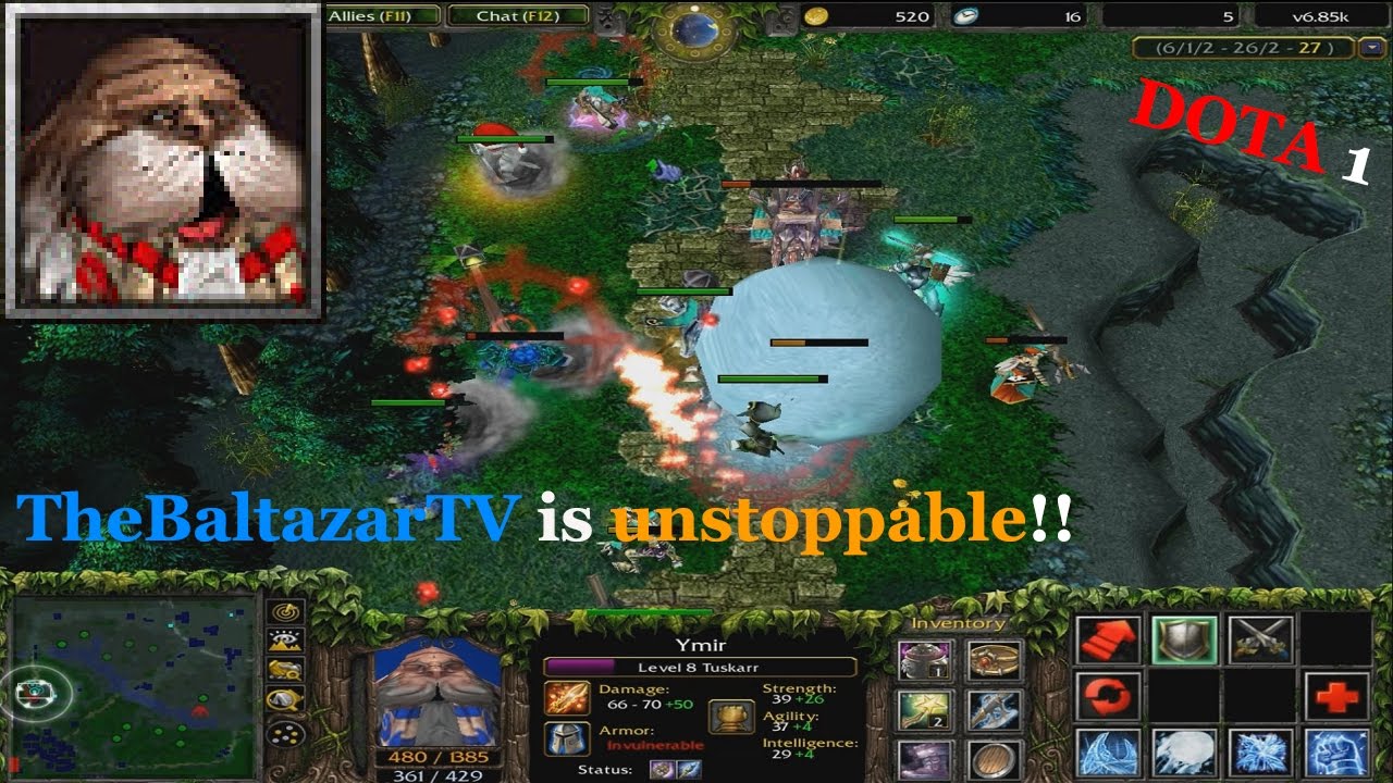 Tuskar Dota 1 - TheBaltazarTV OWNING WITH FANS !