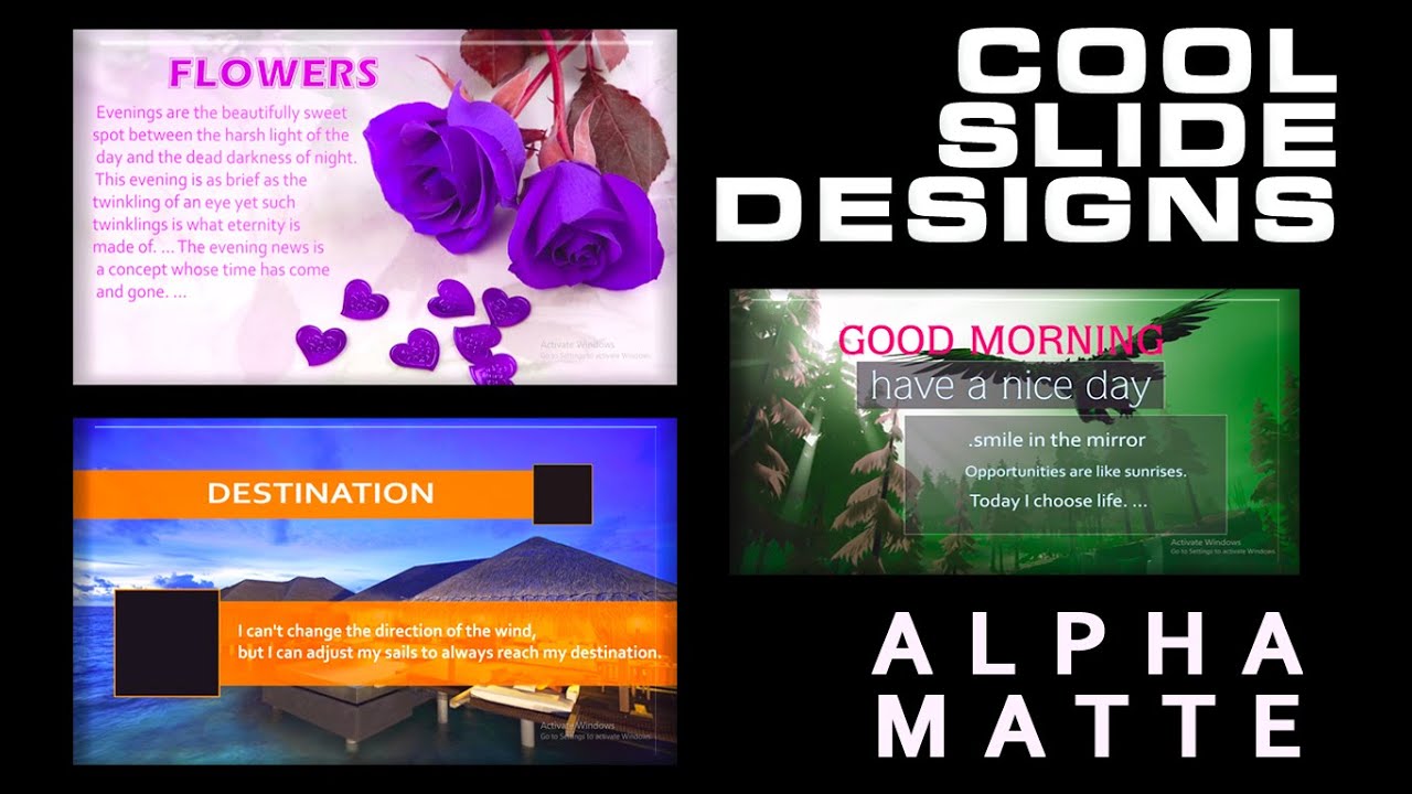 After effect Best Top 3 Text Style With Using  Alpha Matte Masking beginners tutorial