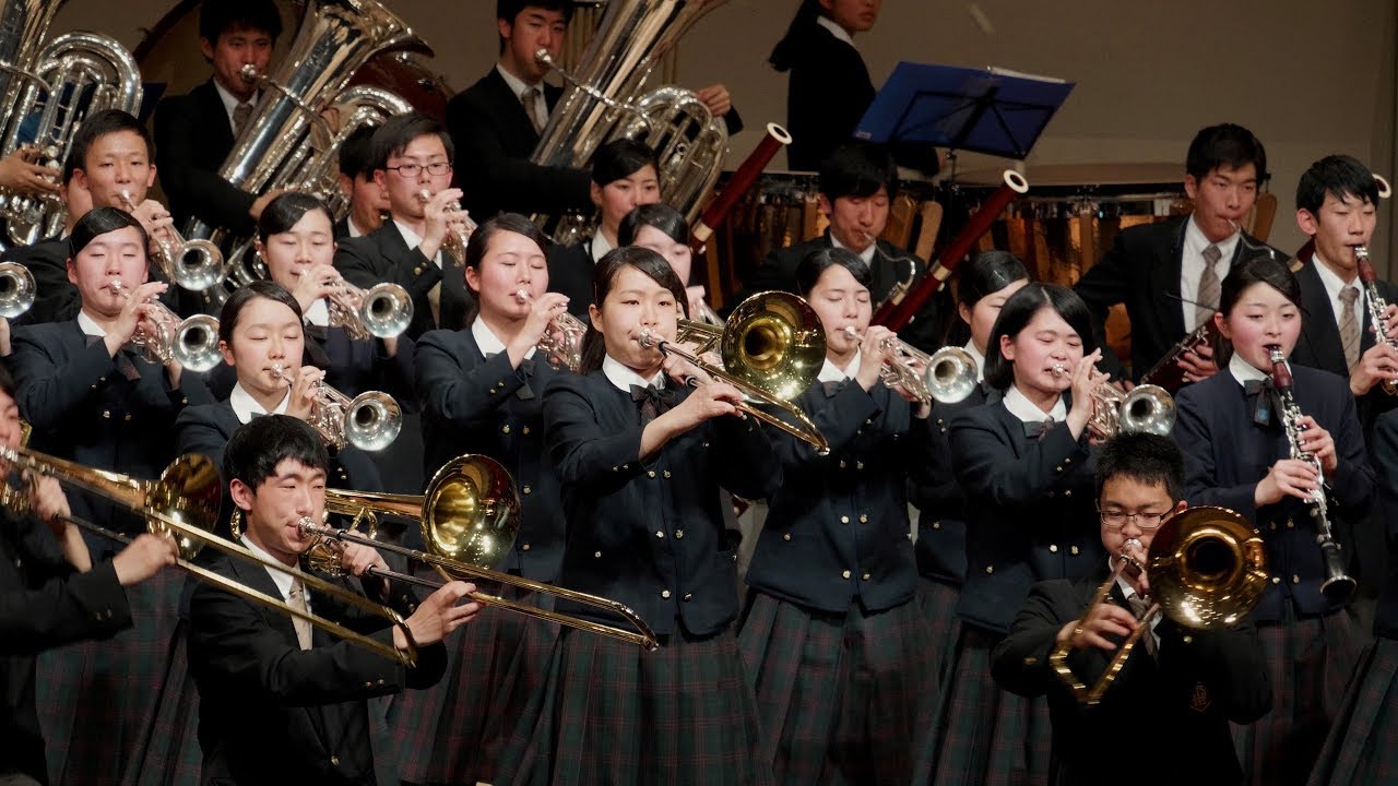 大阪桐蔭高校吹奏楽部　♪ キャラバンの到着 ♪　Arrivée des camionneurs　OSAKA TOIN Symphonic Band