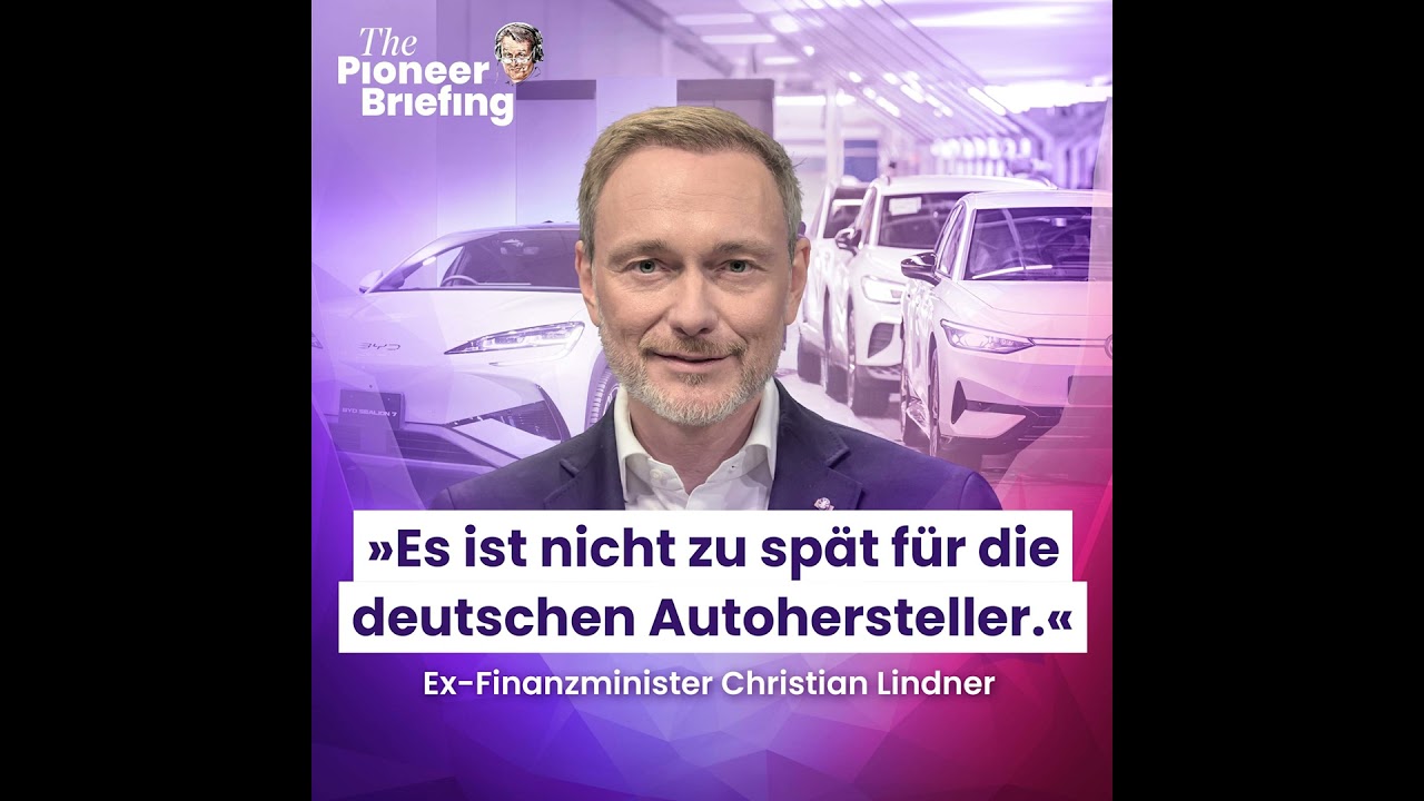 Christian Lindner &uuml;ber Autos, Merz und Schulden | MSC-Update | Meta vor Gericht