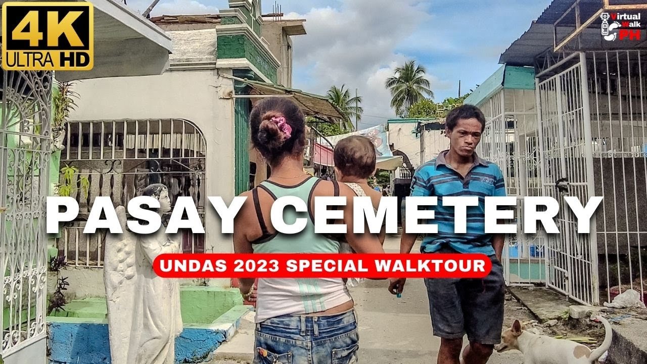 [4K] REAL LIFE in Pasay City Cemetery | Undas 2023 Special Episode | Virtual Walk Philippines