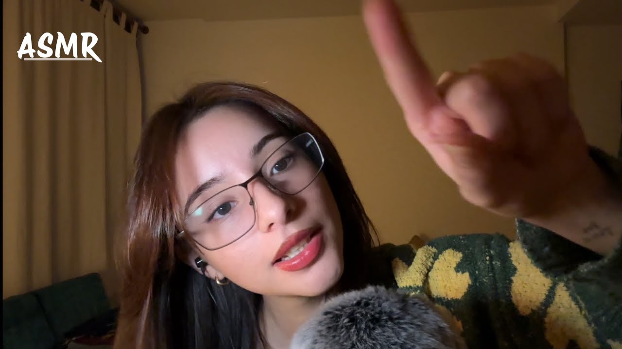 ASMR en Español | Afirmaciones positivas para dormir ⋆˚࿔  (visual triggers, mouthsounds)