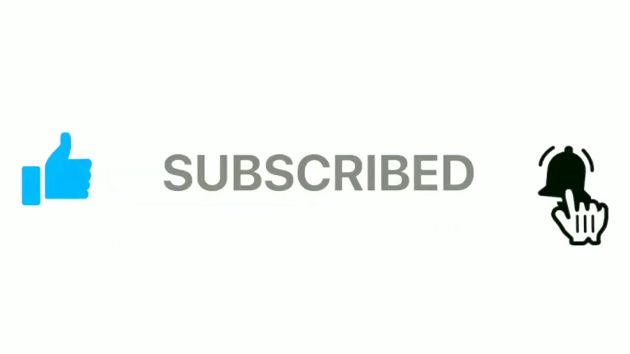 no copyright Subscribe  and Bell icon intro Sound animation |100% Free Download Button 