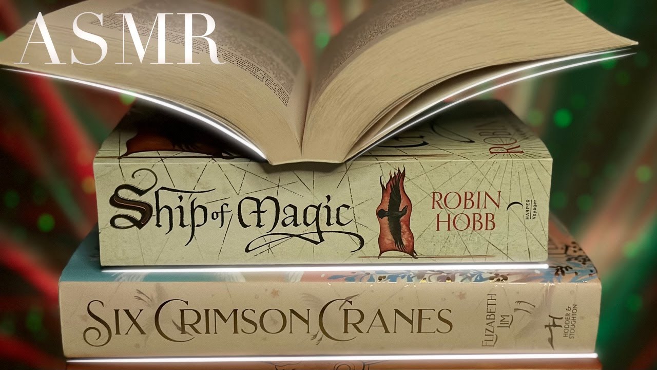 ASMR Tingly & Relaxing Book Triggers | Tapping, Scratching, Tracing, Paper Sounds, Chatty Whispering
