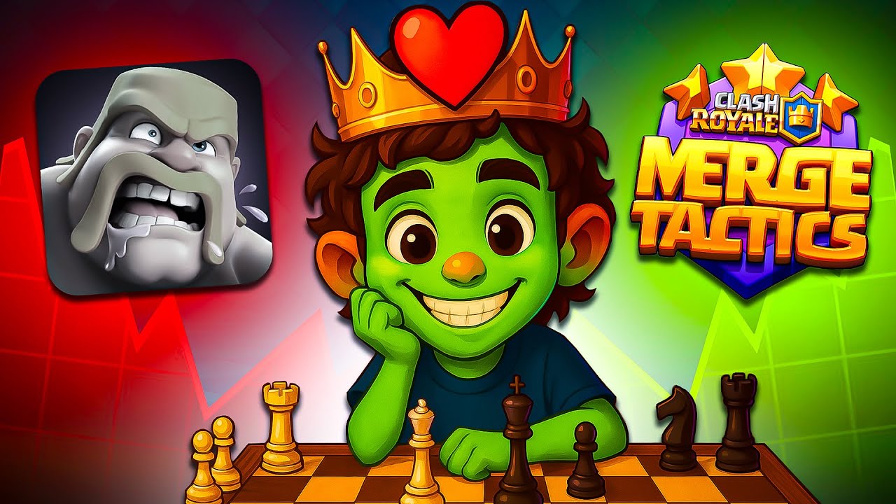♞Ухожу в Clash Royale… чтобы поиграть в шахматы ► Merge Tactics/Clash Mini