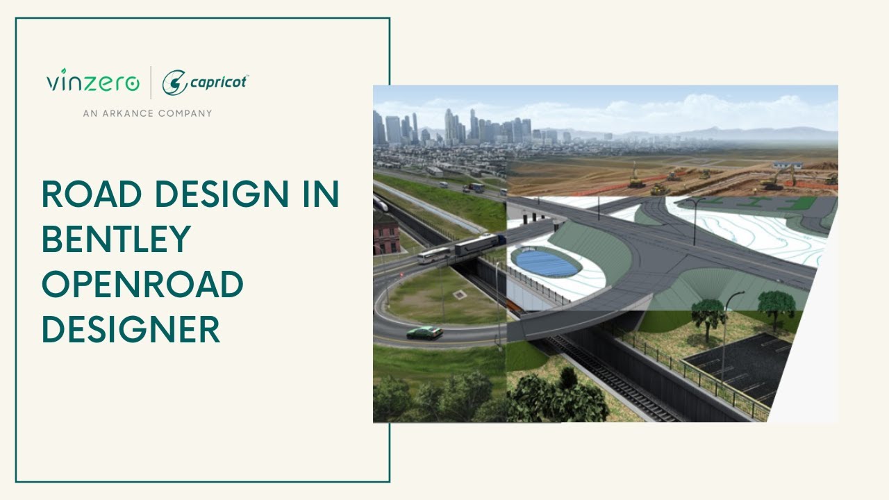 Road Design in Bentley OpenRoad Designer