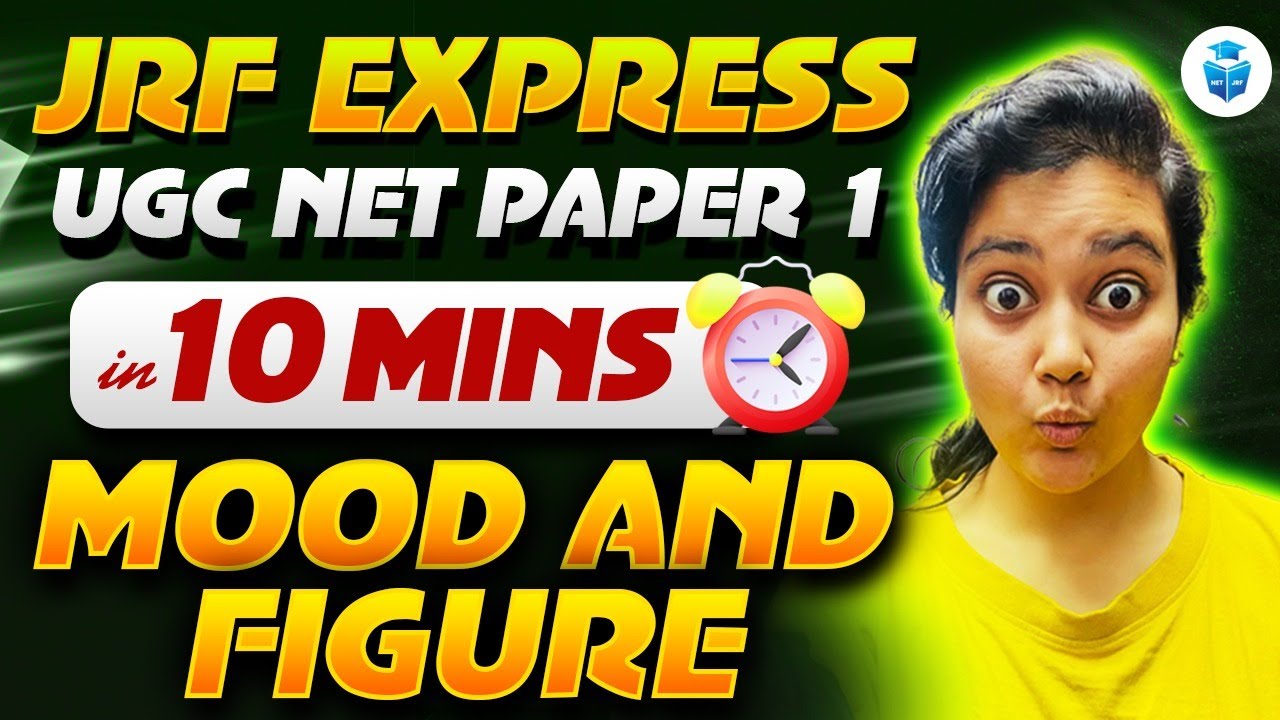 UGC NET Paper 1 Logical Reasoning | Moods and Figure by Aditi Mam | Paper 1 in 10 Mins