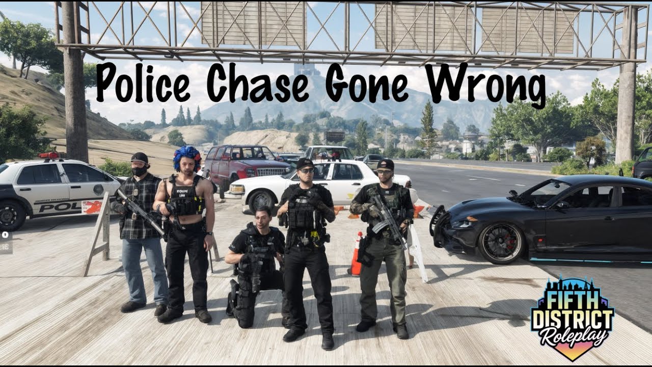 Police Chase Gone Wrong - Fifth District RP - GTA RP