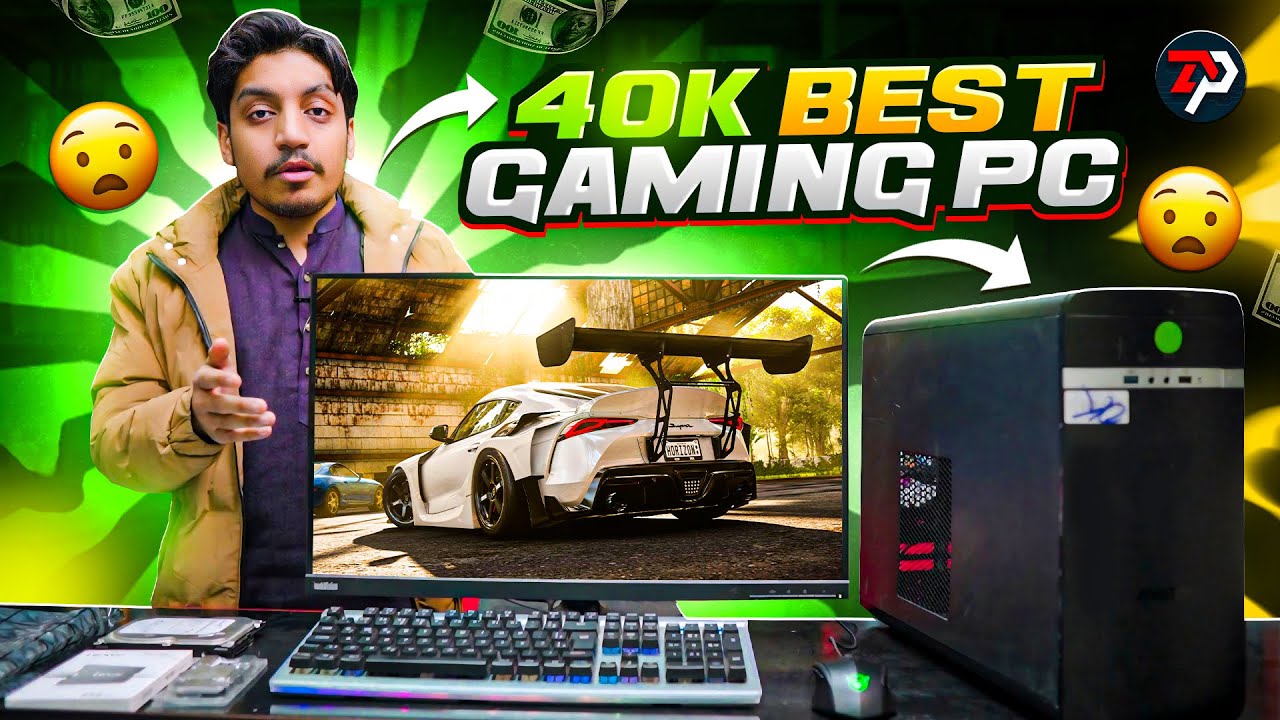 40k Best Gaming PC Build in Pakistan with Games BENCHMARKs