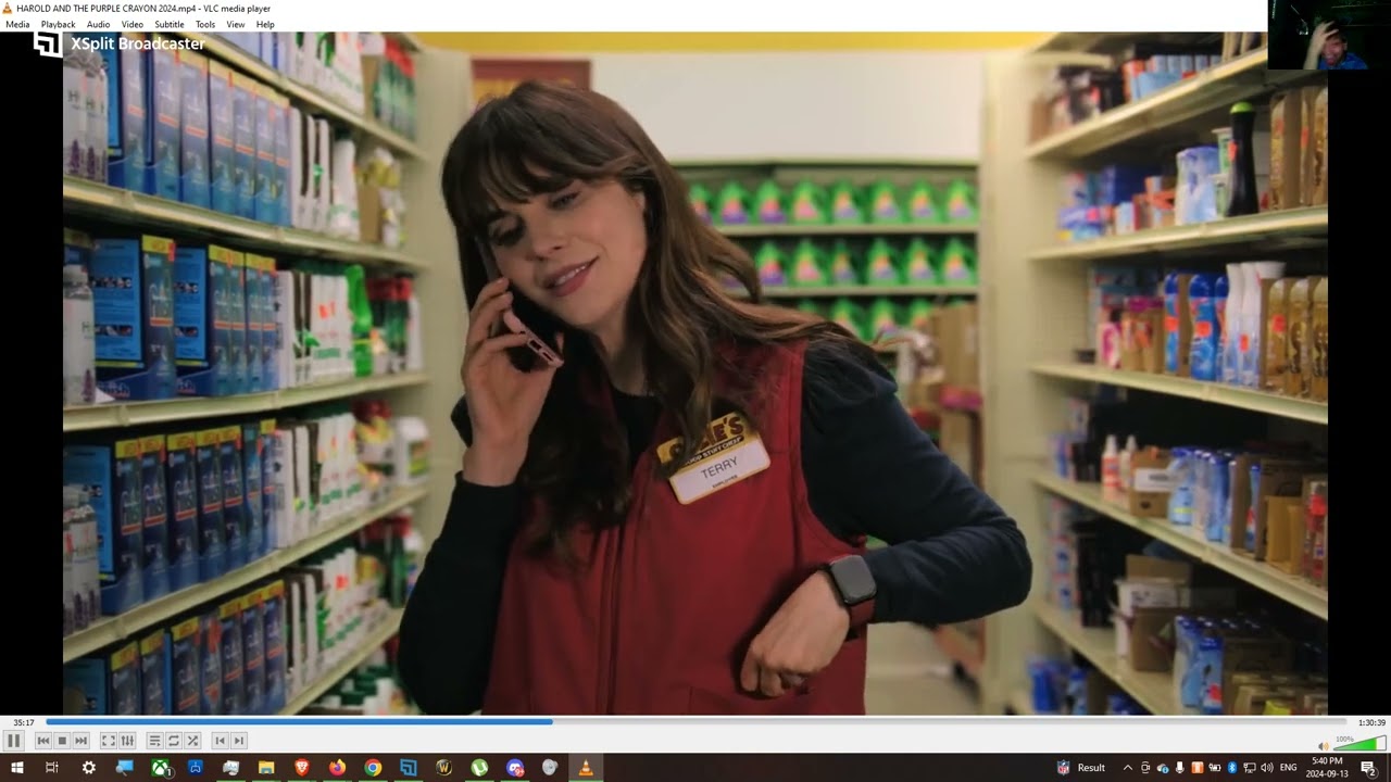 THE PHONE CALL PRANK SCENE FROM HAROLD AND THE PURPLE CRAYON MOVIE 2024