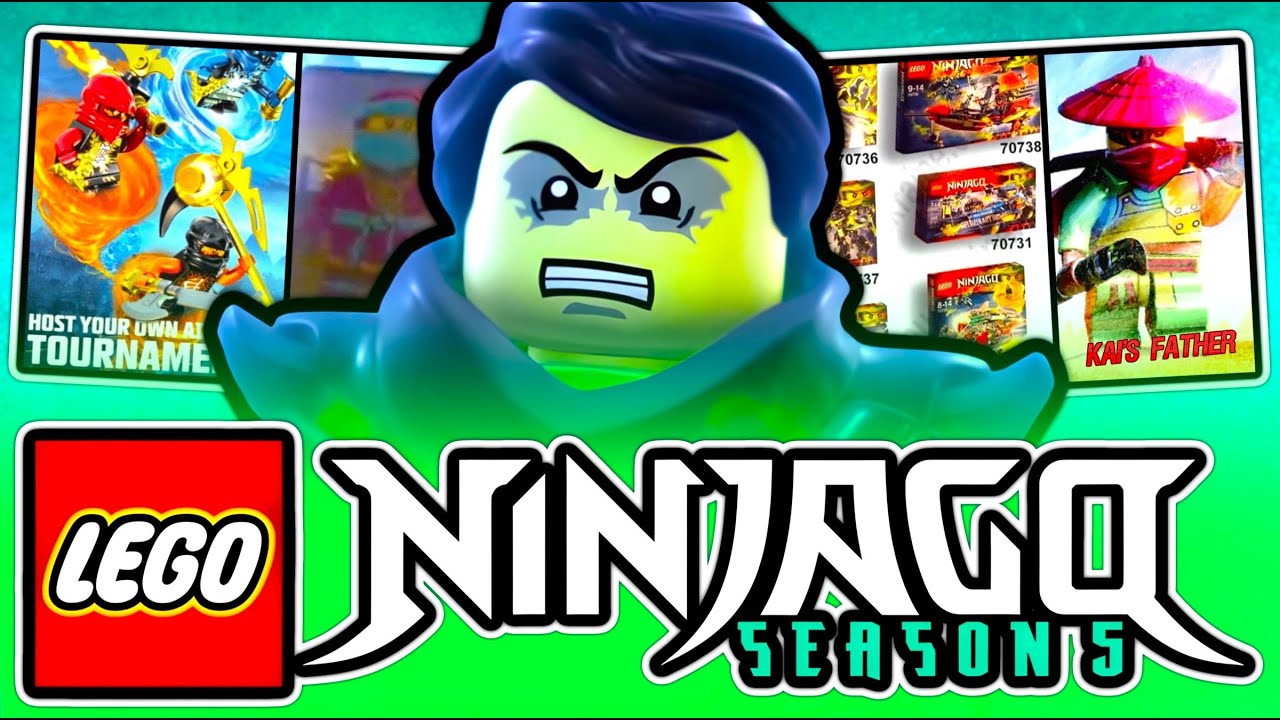 Первые признаки ажиотажа вокруг 5-го сезона Ninjago 👻