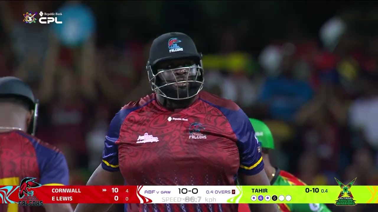 Two Balls, Two Sixes, Rahkeem Cornwall is SWINGING! | CPL 2026