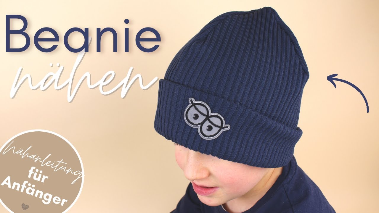 🧵Beanie Mütze nähen mit kostenlosem Schnittmuster //handmadebyanni