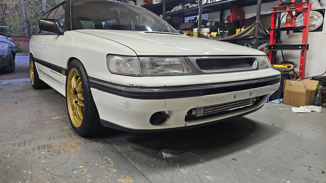 FIRST START of the STI Swap Legacy Wagon! Cam Break-in and more issues!