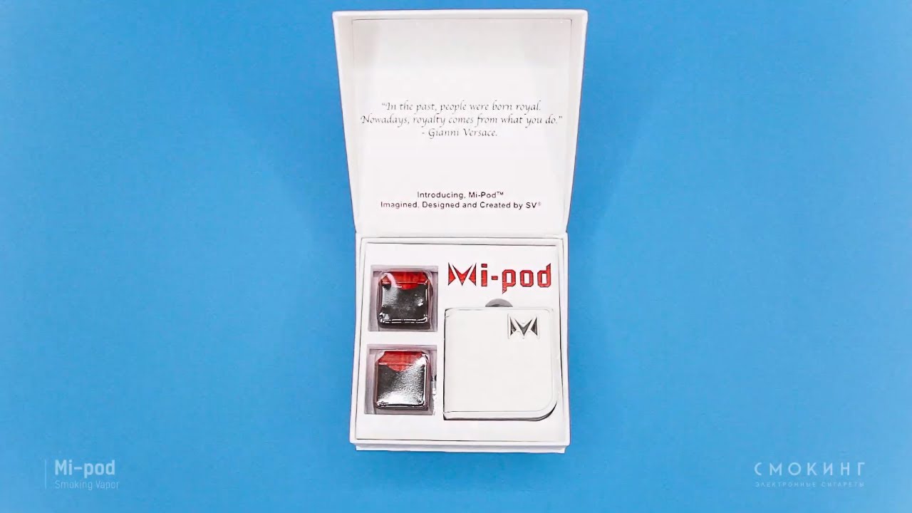 Краткий обзор на Mi Pod Royal Limited Edition Starter Kit