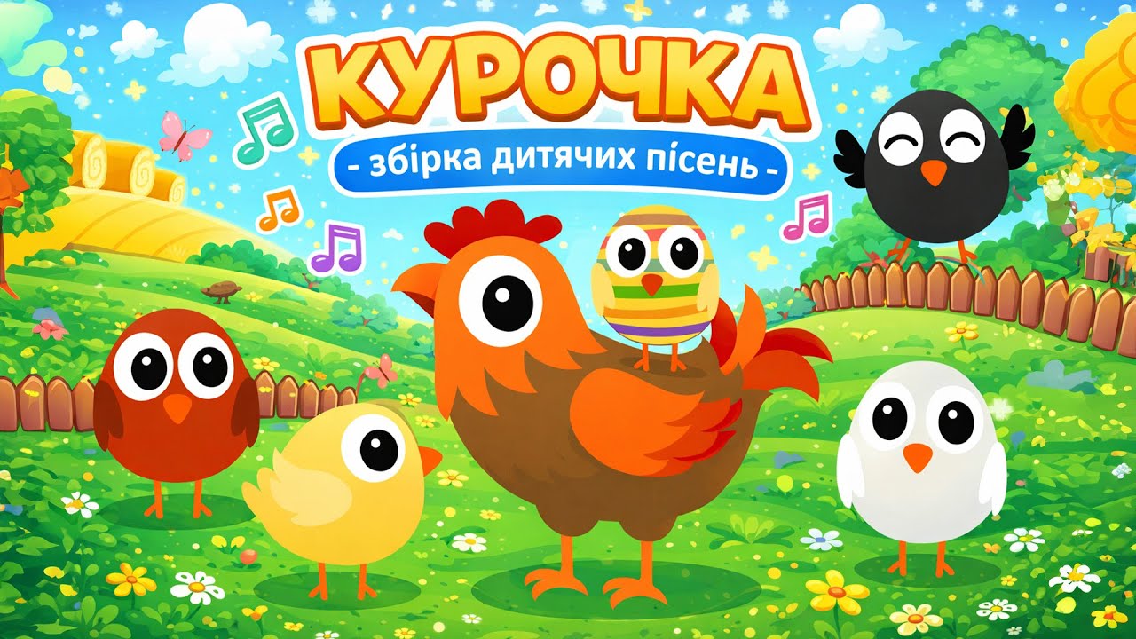 КУРОЧКА 🐔 | Збірка Дитячих Пісень Українською | А Чому Буває Так?