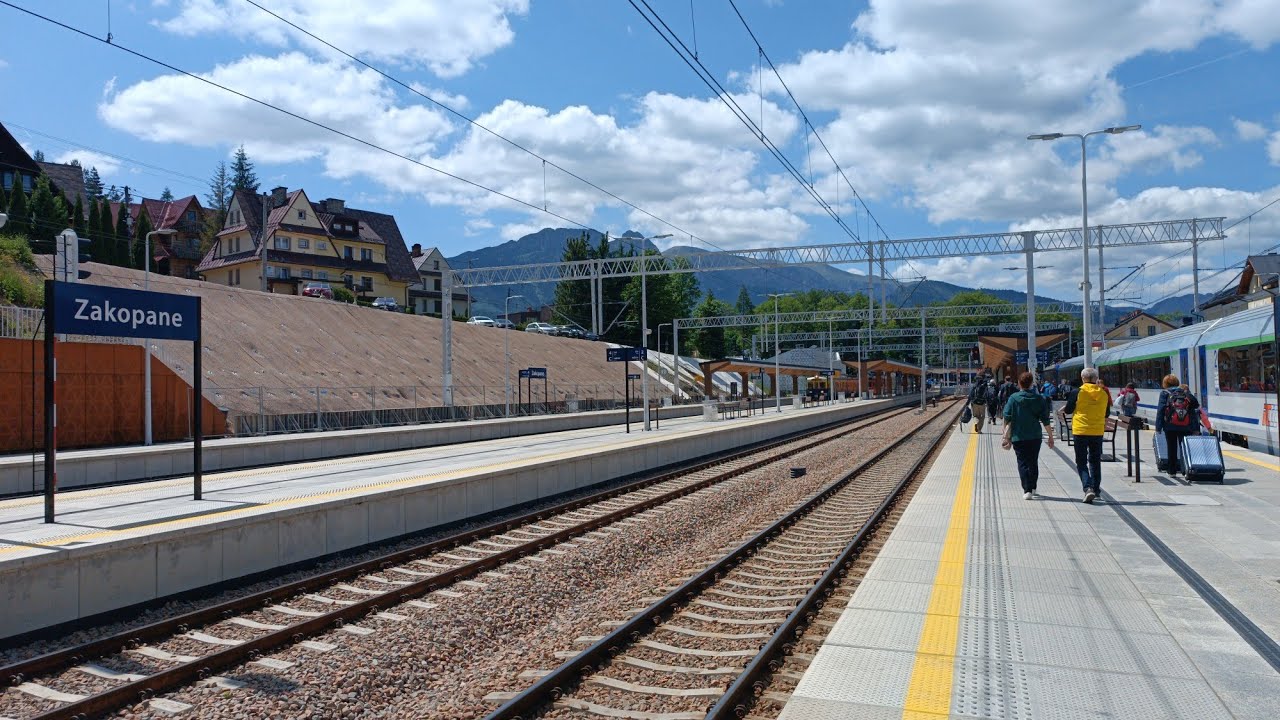 Odcinek Poronin - Zakopane z IC Malinowski