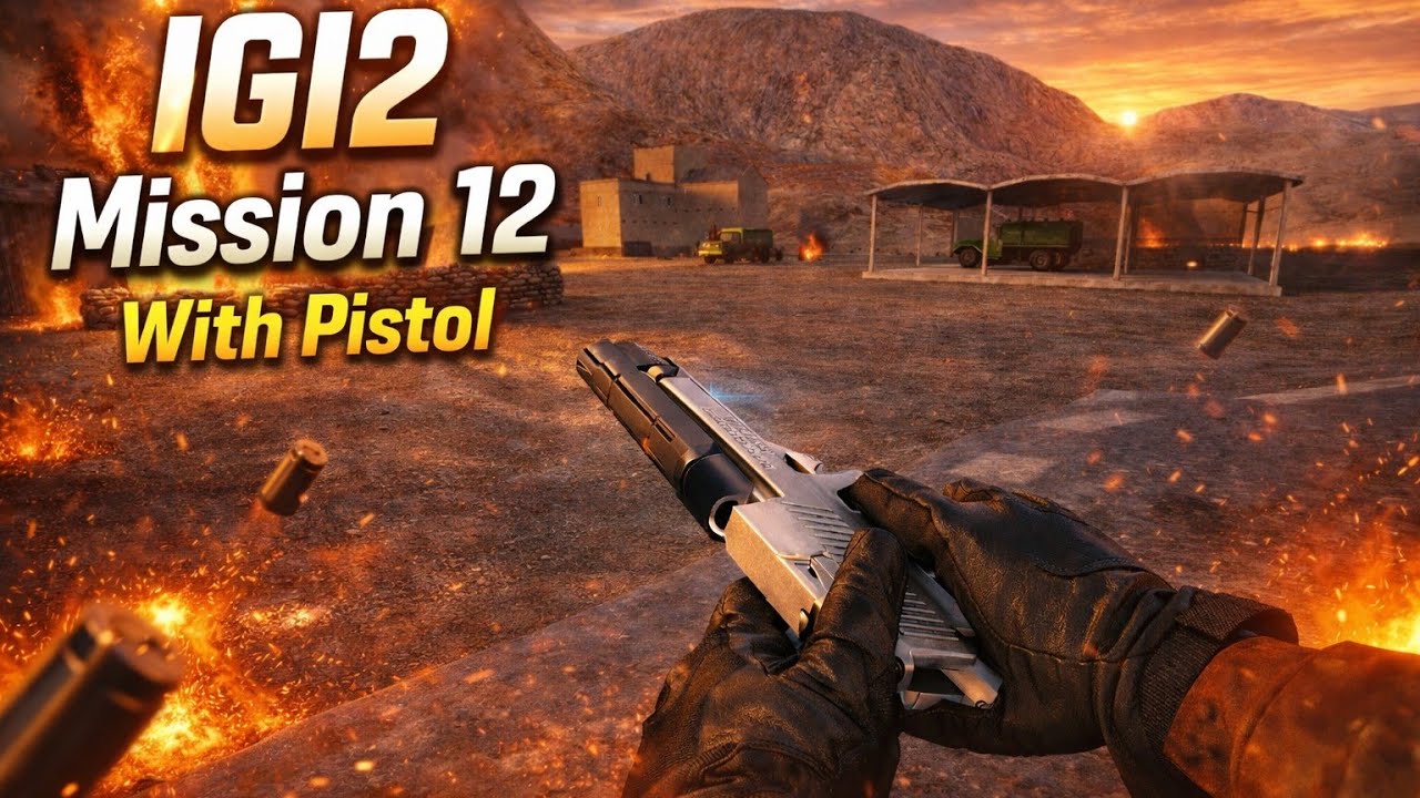 IGI2 Mission 12 With Pistol 