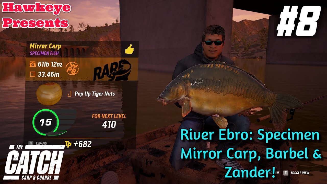 THE CATCH: Carp and Coarse - River Ebro: Specimen Mirror Carp, Barbel, & Zander!