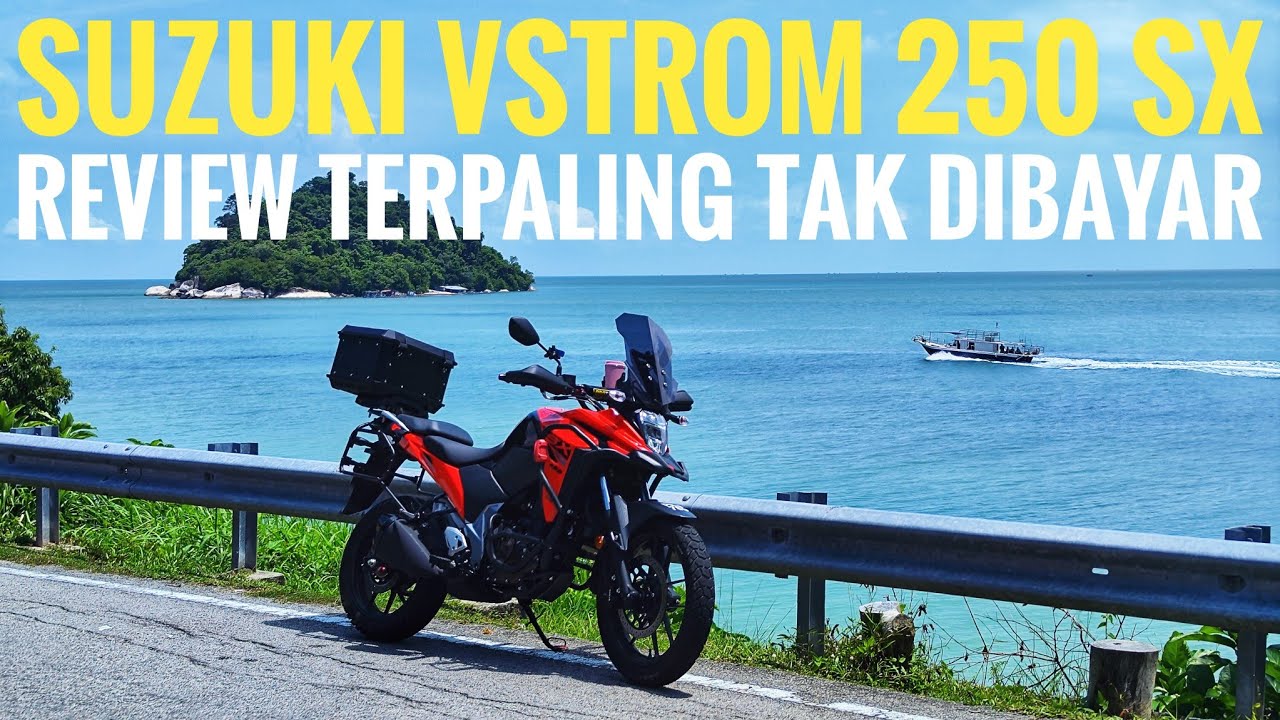 Suzuki Vstrom 250 SX | Review Pengguna Selepas Sebulan | Penang Round Island