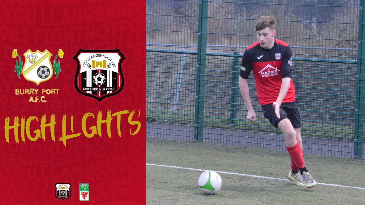 Burry Port vs Llangennech | CAFL Premier Division | Highlights