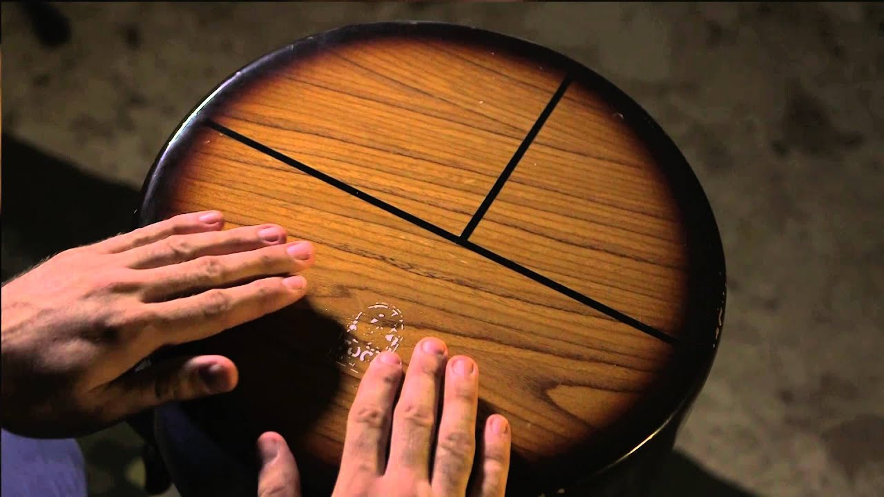 Luciano De Fortuna and TOCA triple conga cajon