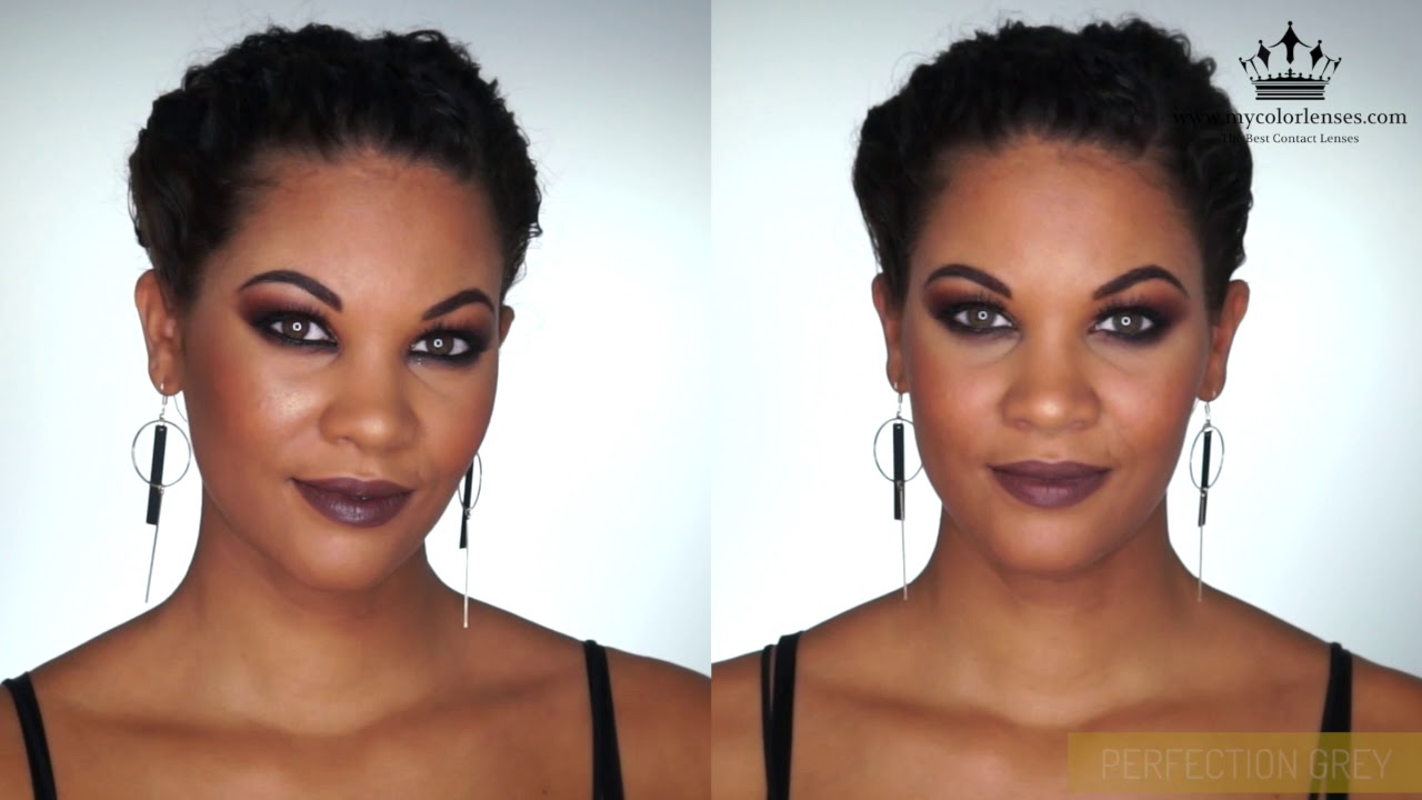 Lenti colorate grigia Obsession Paris Perfection Grey - Mycolorlenses.com
