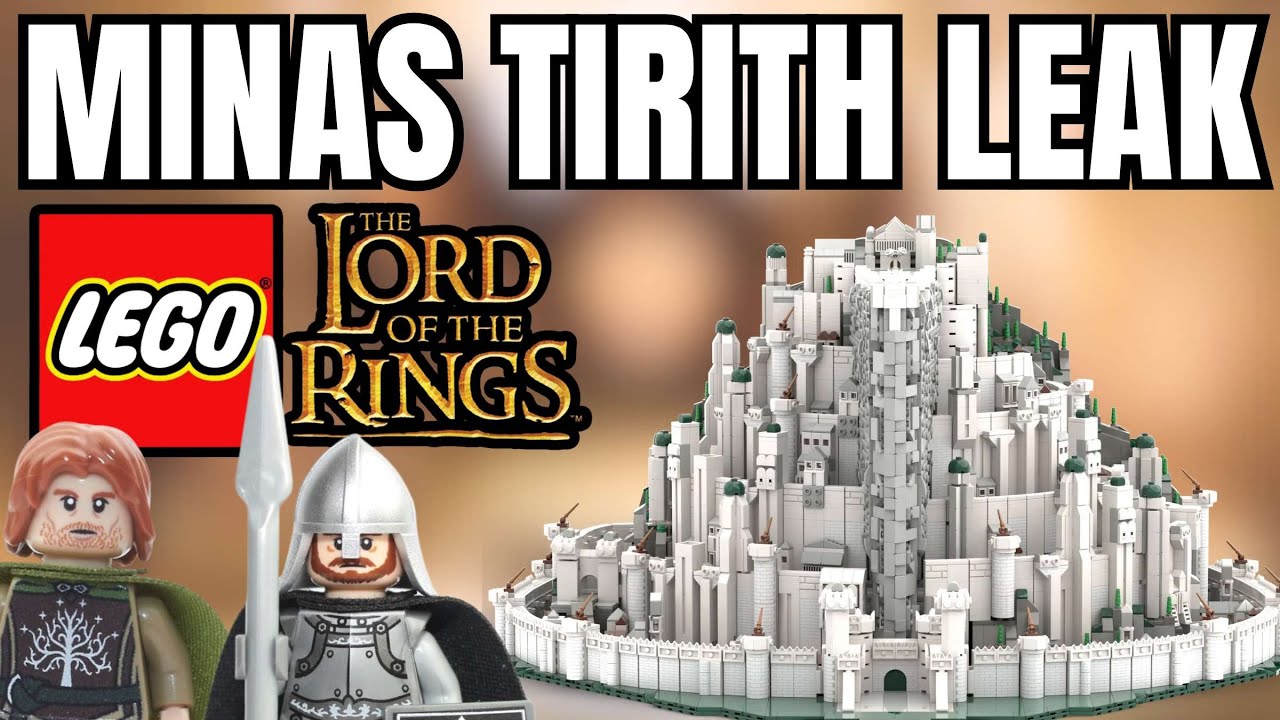 INSANE NEW LEGO Lord Of The Rings MINAS TIRITH LEAKS