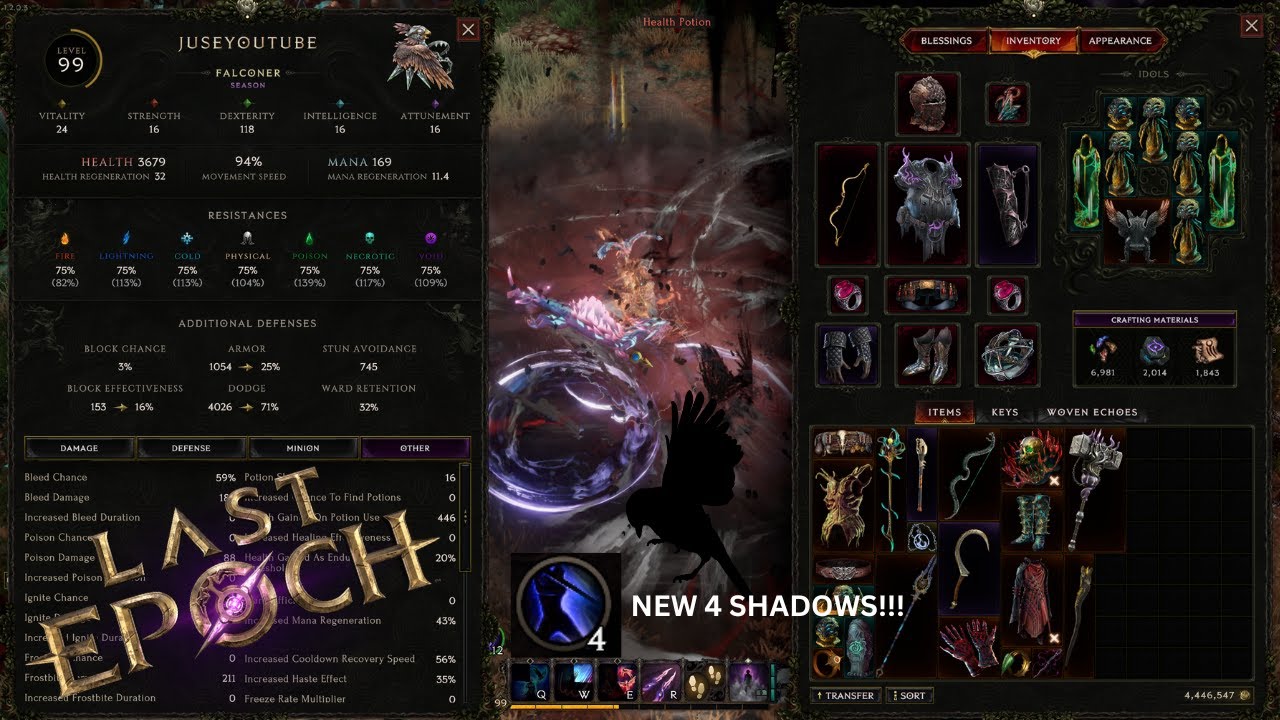 Corruption 1040 - 99 Umbral Blades + Dive Bomb Autobomber Falconer | Last Epoch S2 Day 3
