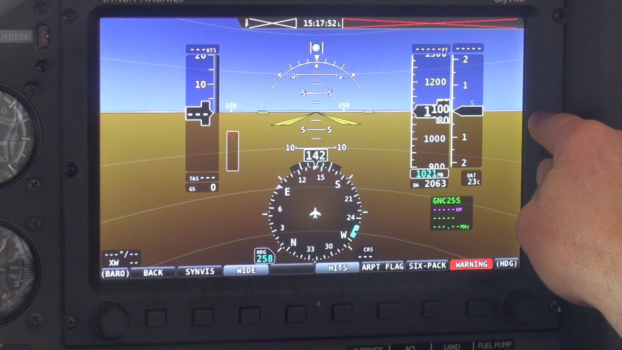 Eole Air Passion SkyView Partie 3 Menu PFD